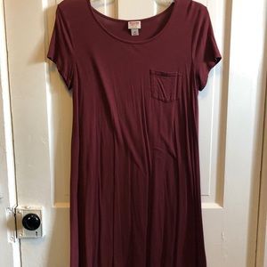Knee Length Tee Shirt Dress